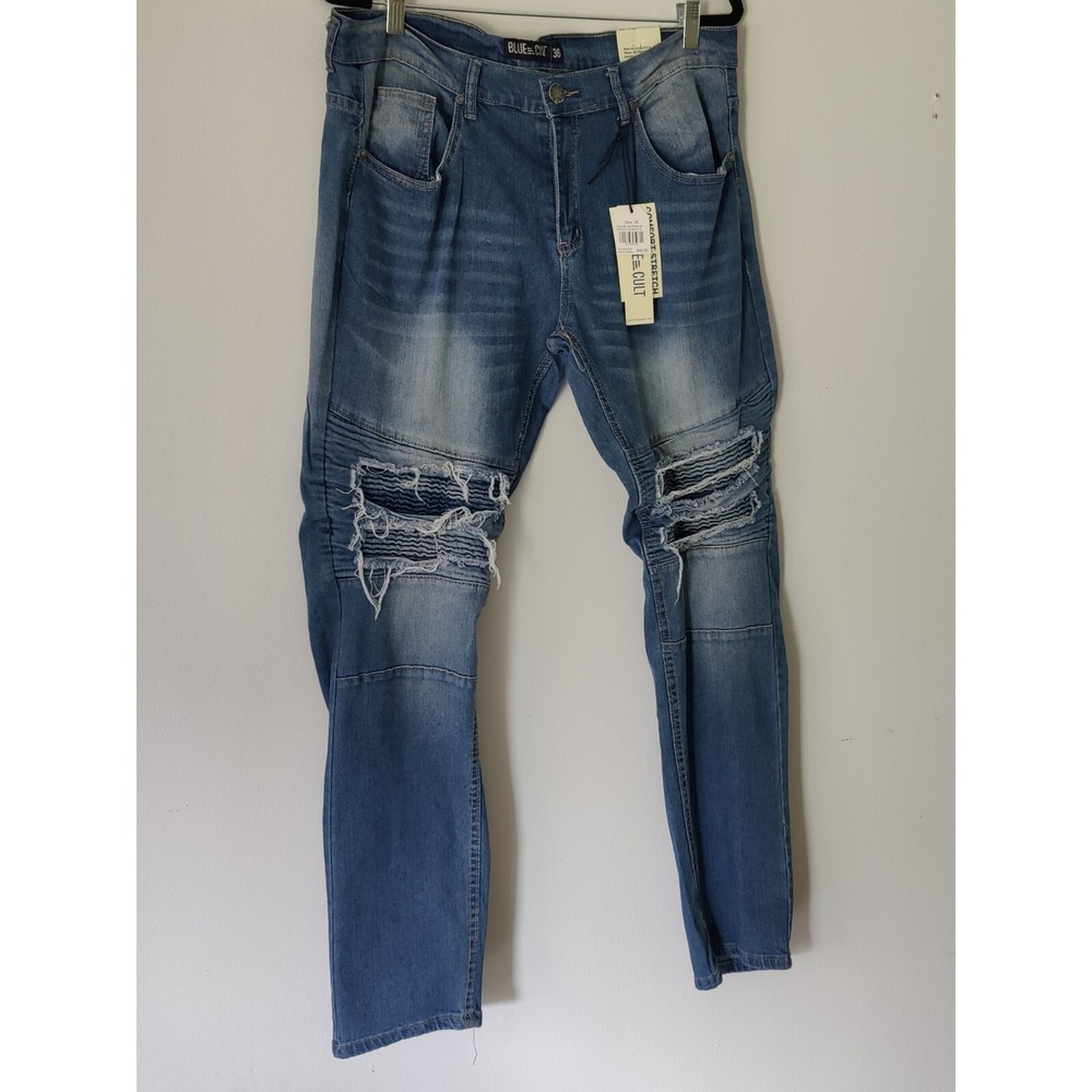 BLUE CULT JEANS Comfort Stretch Size 36 Brand New Color EZ Premium